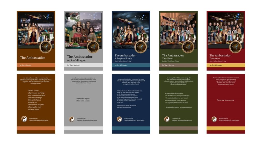 The Ambassador series of five books by Terri Morgan